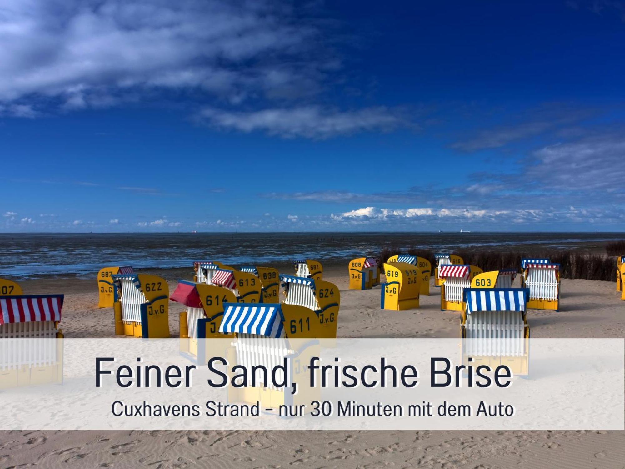 "Bremerhaven-Langen" In Geestland-Langen - Modern Eingerichtete Fewo Mit Garten, Wlan & Parkplatz - Ruhig & Stadtnah Exteriör bild